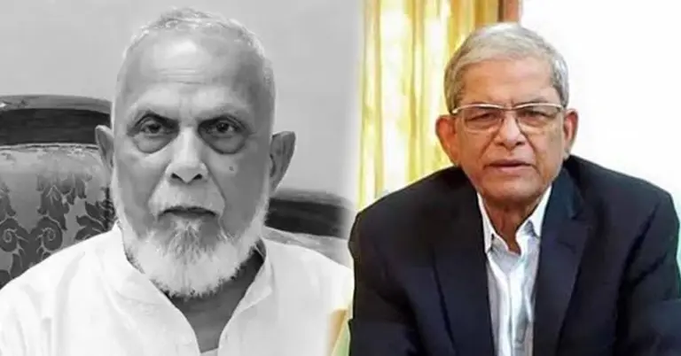 সাবেক মন্ত্রী হারুন অর রশীদ ও মির্জা ফখরুল